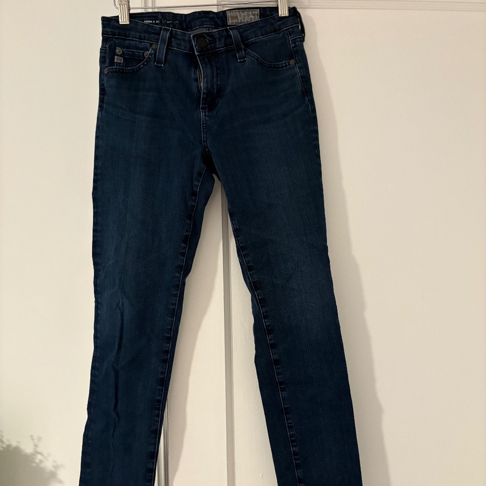 AG Prima Ankle- Cigarette Leg Jeans- 25